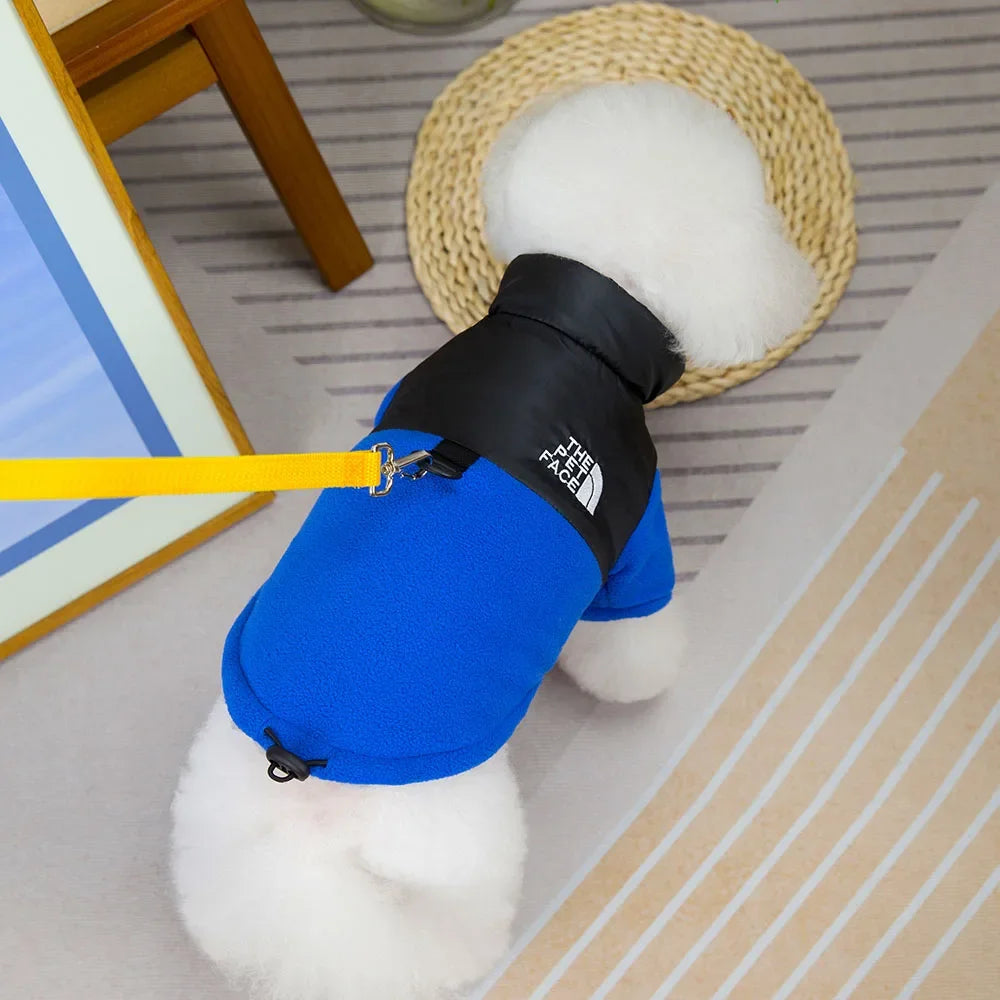 Winter Dog Clothes Warm Fleece Jacket