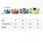 Non-Slip Food Bowl with Rubber Base