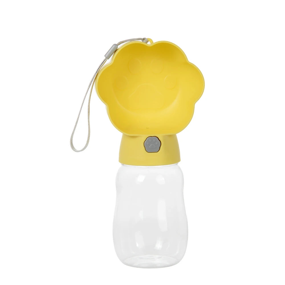 2 in 1 Dog Water Bottle with Food Container