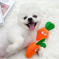 Puppy Dog Plush Squeaky Toy for Chewers
