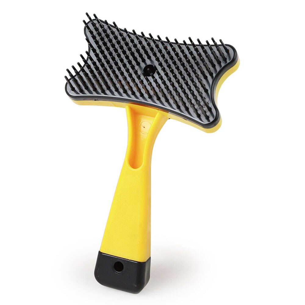 Push-Cleaning Grooming Brush for Dogs and Cats | Removes Loose Hair and Knots