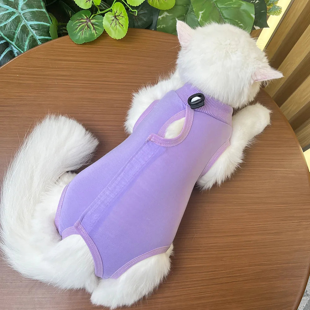 Breathable Cat Recovery Suit