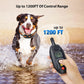 Electric Dog Training Collar | Remote Control Waterproof Pet Behaviour Trainer for 5-120lbs Dogs with Vibration, Beep, and Shock Modes