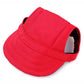 Pet Baseball Cap | Outdoor Sport Headwear for Cats and Dogs