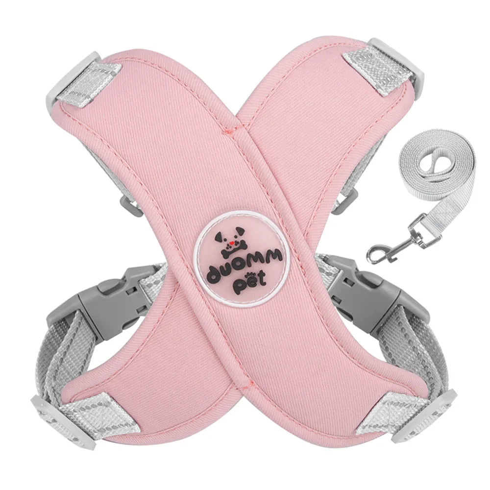 Dog Harness & Leash Set | Reflective & Breathable