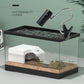 Deluxe Turtle & Reptile Aquarium Tank with Anti-Escape Cover | Safe Habitat for Turtles & Small Reptiles