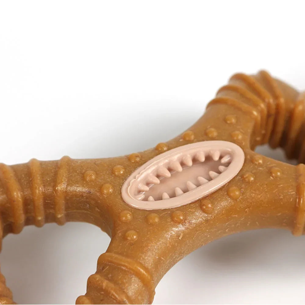 Interactive Dog Chew Toy for Teeth Cleaning