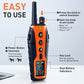 3280FT Pet Dog Training Shock Collar | Long-Range Remote Control with Beep, Vibration, Shock & Flashlight for Night Safety