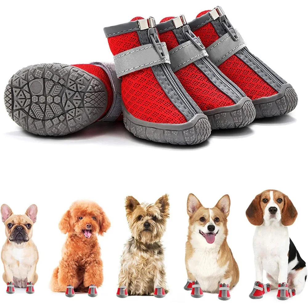 Breathable Dog Boots & Paw Protectors
