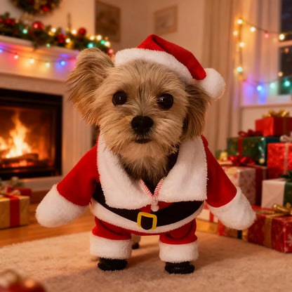 Dog Santa Claus Outfit | XS - XL Available