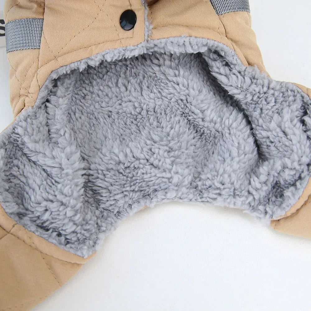 Winter Warm Jumpsuit for Small Dogs