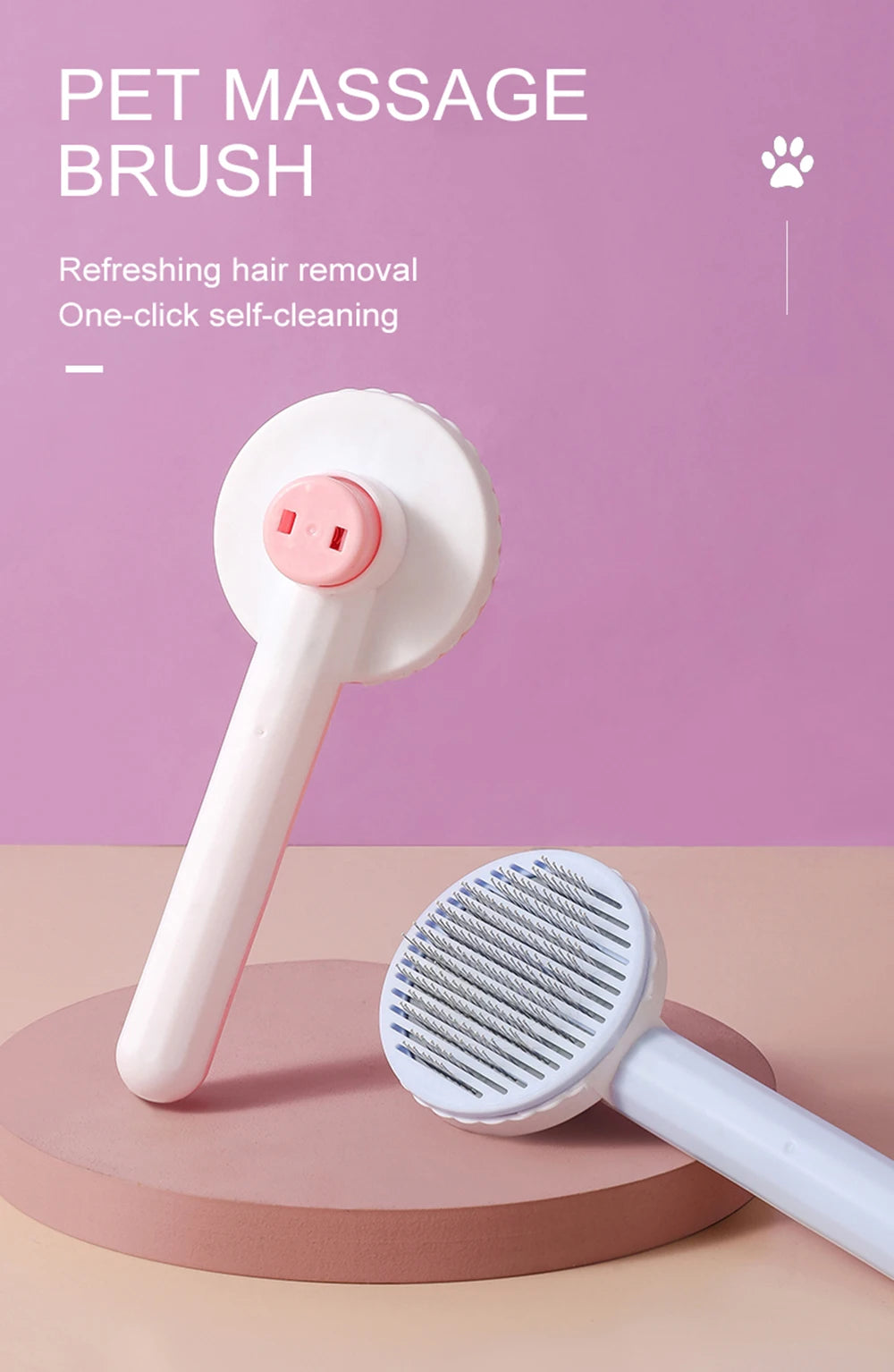 Self Cleaning Pet Brush
