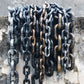 Huge Plastic Simulated Iron Dog Chain Leash
