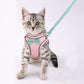 Adjustable Harness with Leash Set for Dogs and Cats | Breathable Vest and Leash