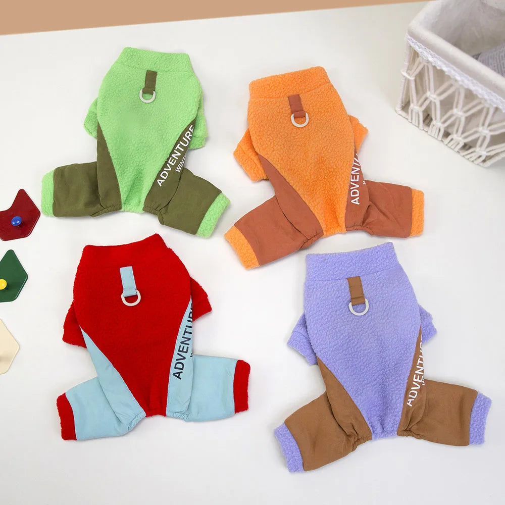 Winter Jumpsuit for Small Dogs