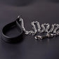 Heavy Duty Metal Chain Dog Leash with Padded Handle