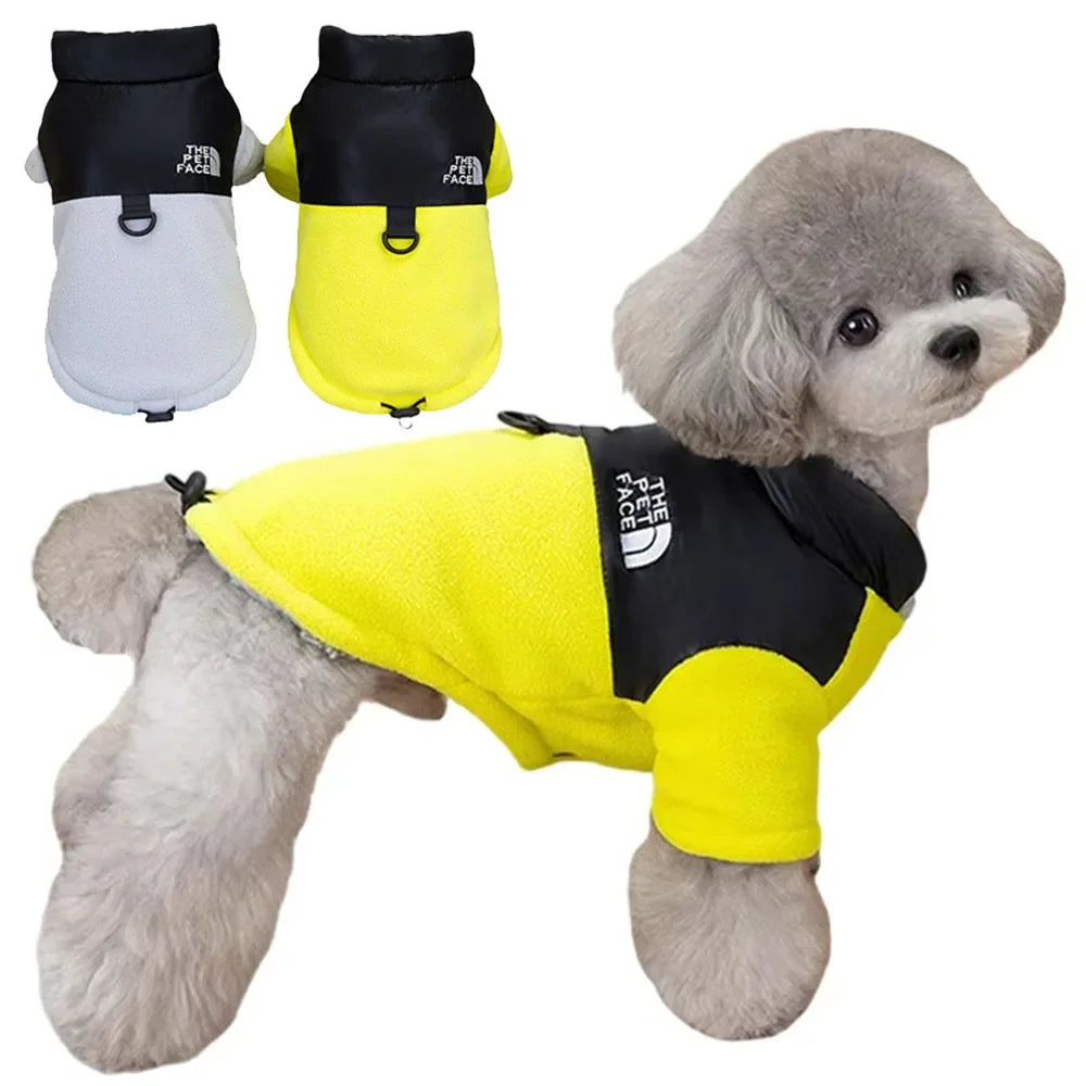 Winter Dog Clothes Warm Fleece Jacket