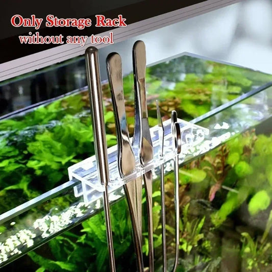 Acrylic Aquarium Tool Storage Rack