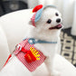 Cartoon Pet Harness Leash Sun Hat Set