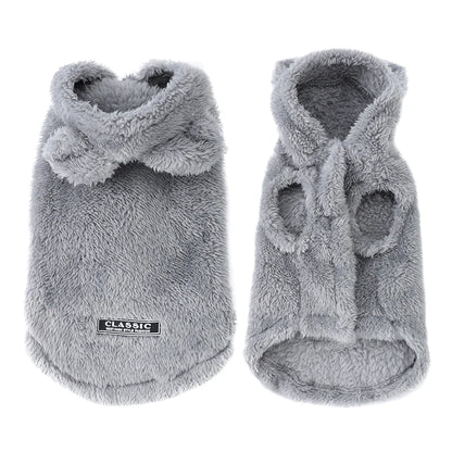 Soft Fleece Pet Hoodie Coat | XS-XL