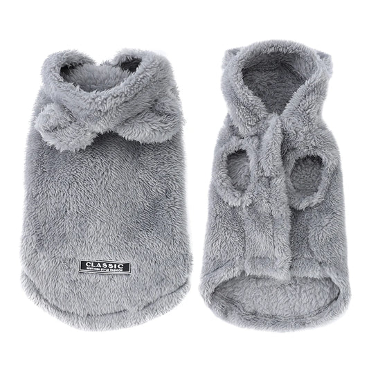 Soft Fleece Pet Hoodie Coat | XS-XL