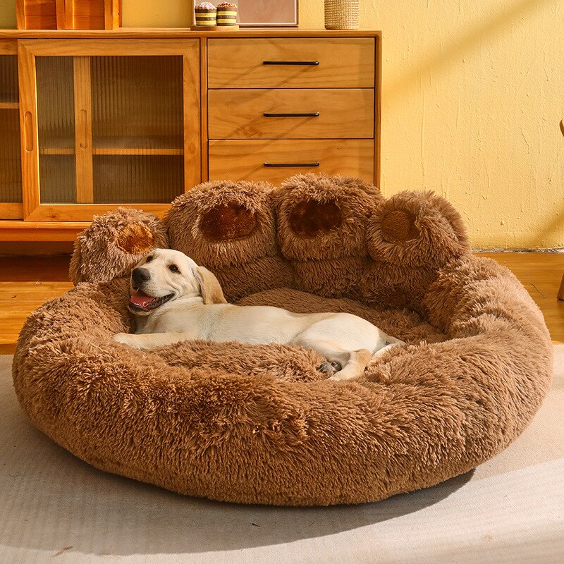 Elegant Pet Bed | Big Lounge Cushion for Cats and Dogs