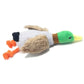 Durable Plush Duck Dog Toy with Squeaker