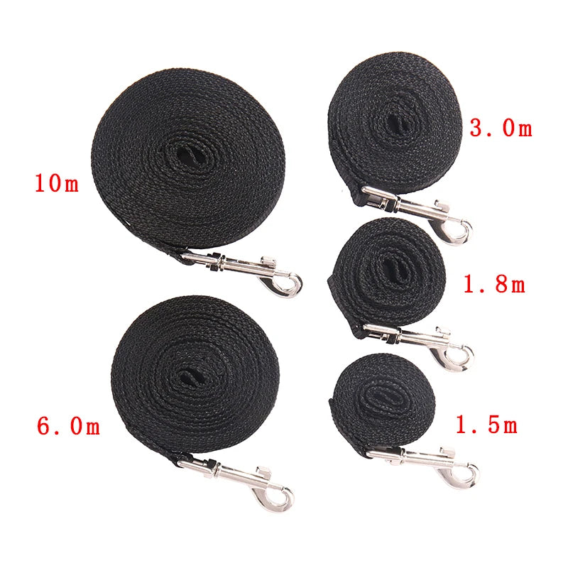 Long Strong Nylon Dog Leash | 1.5m - 50m Available
