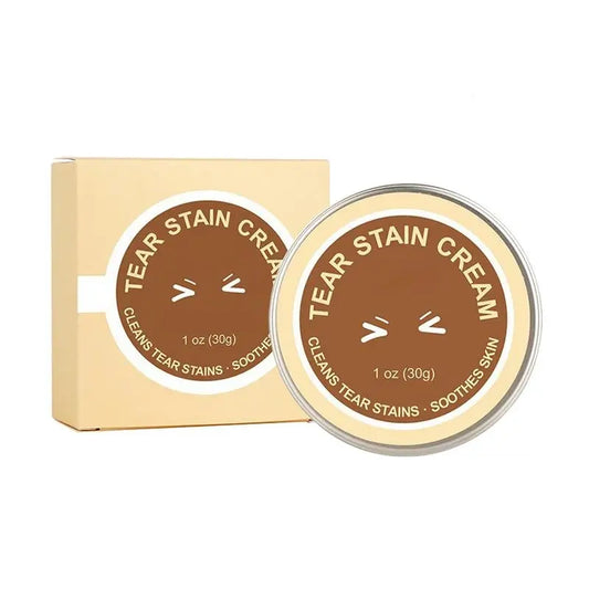 Tear Stain Remover Balm for Dogs & Cats | 30g Eye Stain Removal Cream for Tear Stain Prevention & Skin Soothing