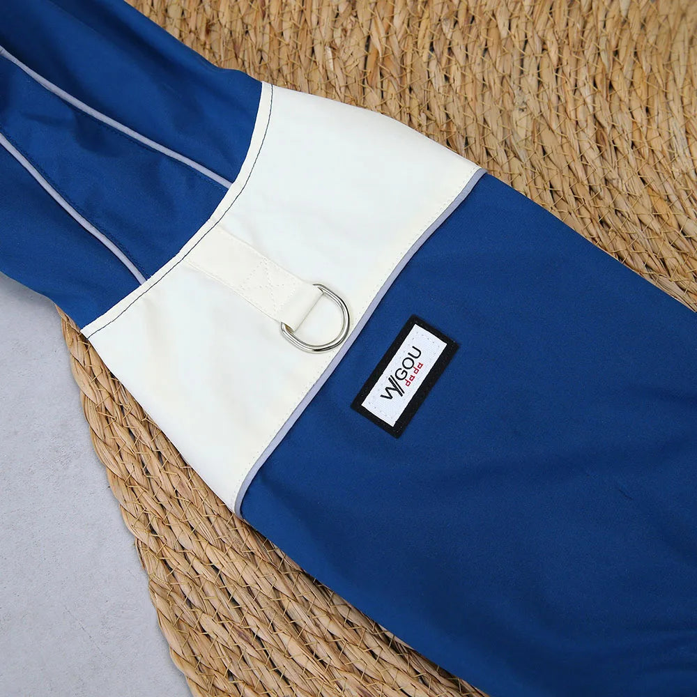 Waterproof Pet Raincoat with Hood