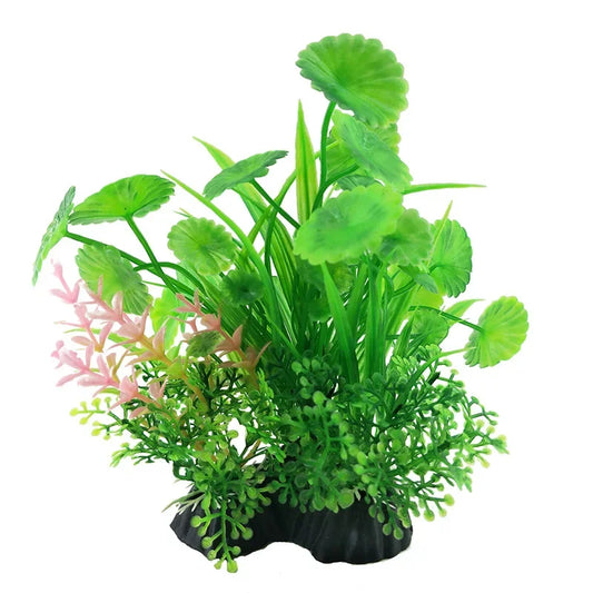 Plastic Aquarium Plants | Pollution-Free Simulated Aquatic Plants for Fish Tank Landscaping