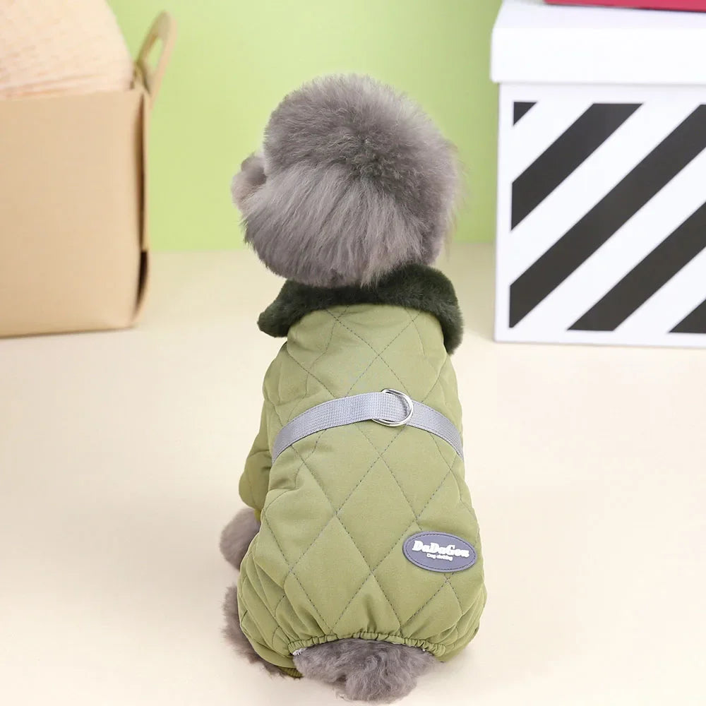 Winter Warm Jumpsuit for Small Dogs