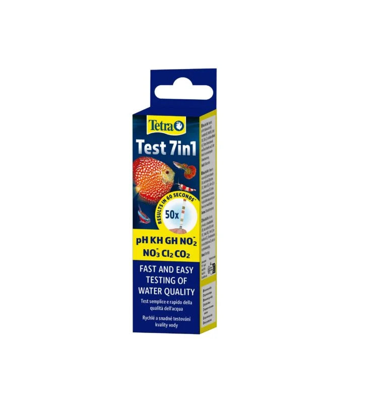 Tetra Test 7in1 Aquarium Water Test Strips