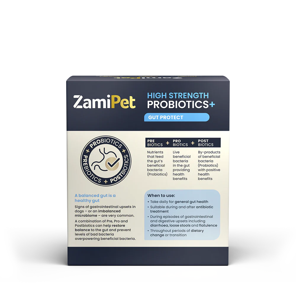 ZamiPet High Strength Probiotics+ For Dogs