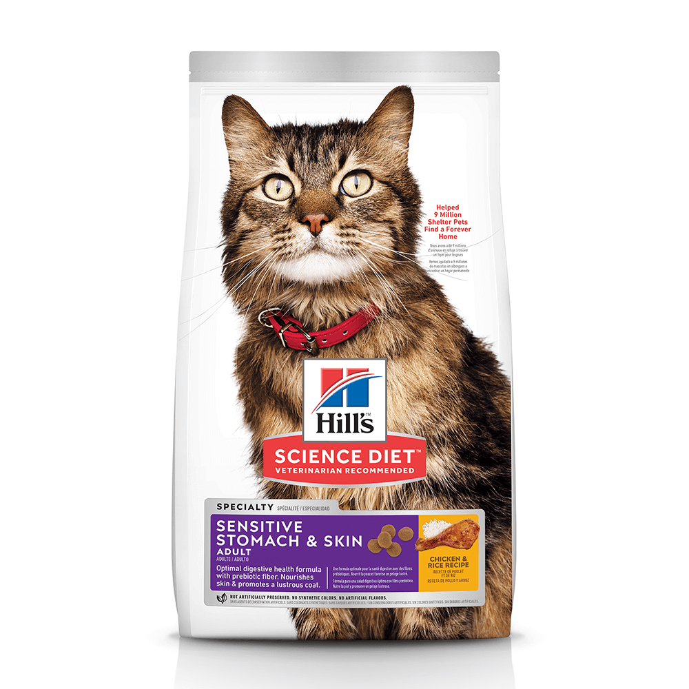 Hill's Science Diet Adult Cat Sensitive Stomach & Skin Food