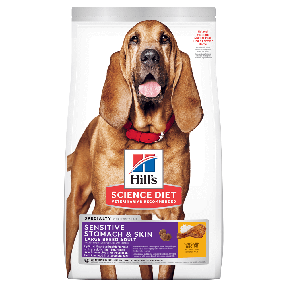 Hill's Science Diet Adult Dog Sensitive Skin & Stomach Large Breed Food