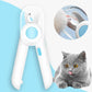 LED Pet Nail Clippers | Light, Safety Guard & Hidden File