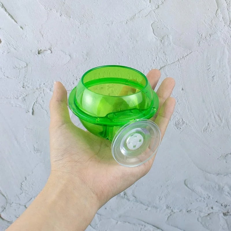 Reptile Suction-Mount Feeding Bowl | Elevated & Detachable Dish