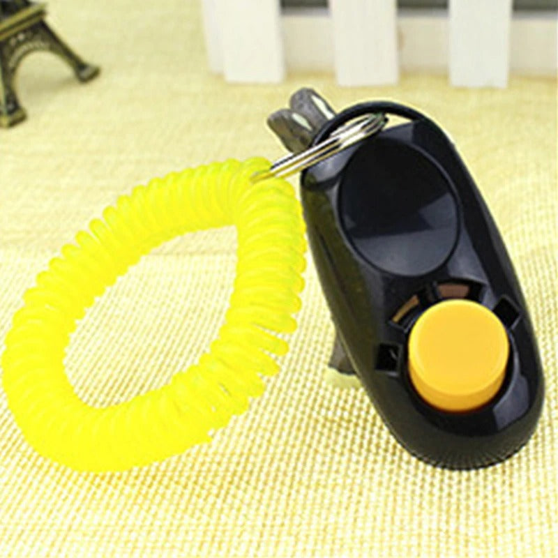 Pet Training Clicker | Wrist Strap & Keyring & Consistent Click