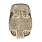 Leopard print legs-out pet carrier backpack for small pets