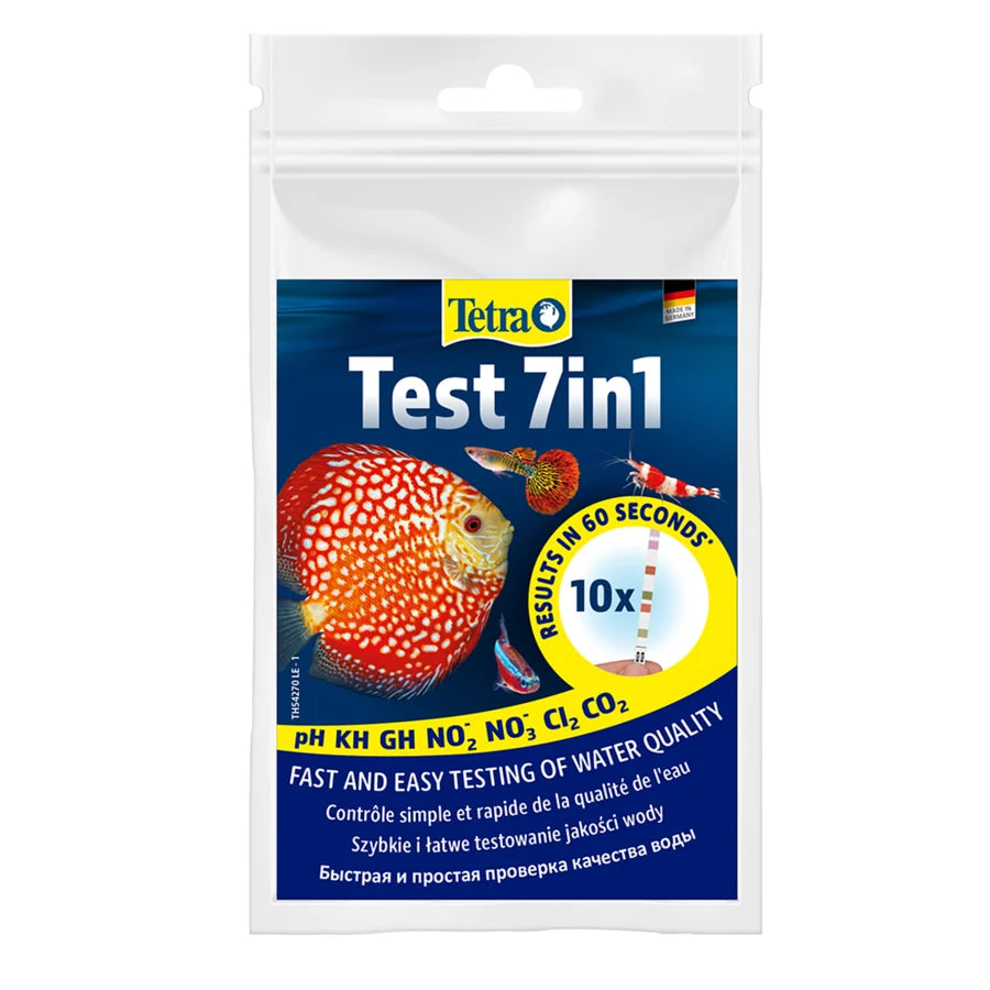 Tetra Test 7in1 Aquarium Water Test Strips