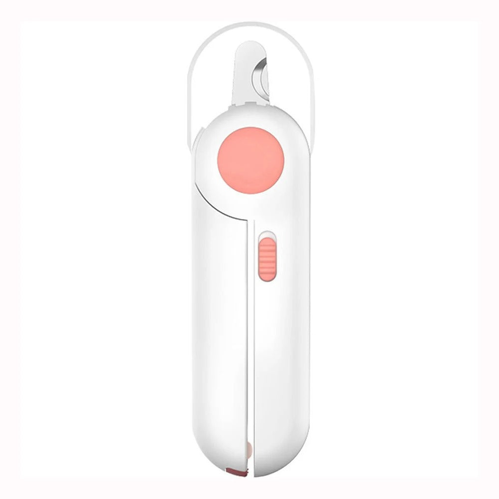 LED Pet Nail Clippers | Light, Safety Guard & Hidden File