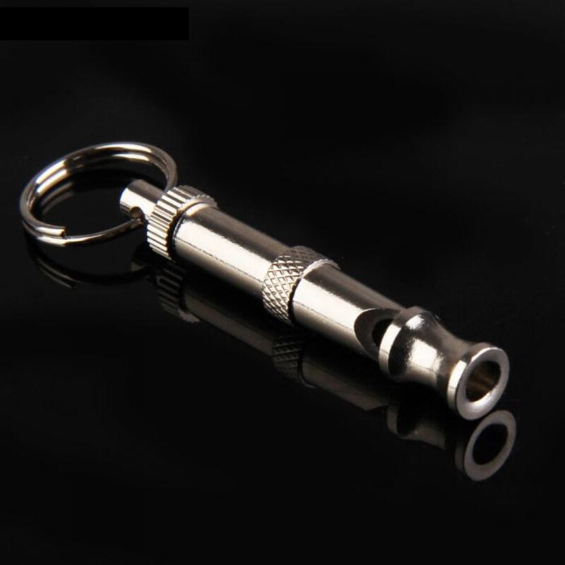 Silver Ultrasonic Dog Training Whistle | Effective for All Puppy Training!