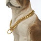 Premium Heavy Duty Dog Collar Chain | Slip Martingale Stainless Steel P Chain for Large Breeds