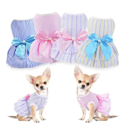 Cute Summer Dresses | Pet Tutu Apparel for Small Dogs