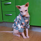 Warm Coat for Dogs & Cats | Fleece Pet Clothing for Hairless Cats and Small Dogs