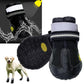 Reflective Waterproof Dog Boots | Warm Snow/Rain Pet Booties for Small to Large Dogs